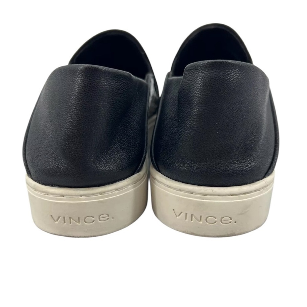Vince Black Patent Leather Slip On - Picture 3 of 4
